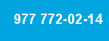 977 772-02-14 977 772-02-14